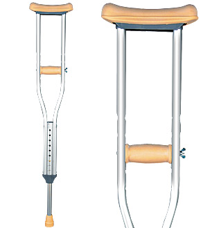 Подмышечный костыль (рост 160-180см) с устройством противоскольжения