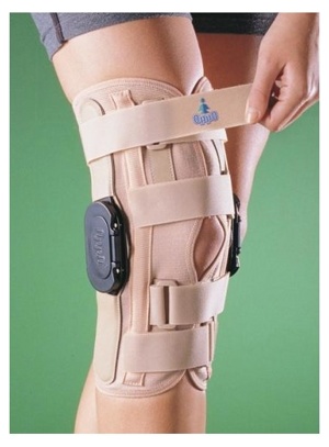 Ортопедический коленный ортез с боковыми шарнирами OPPO 2137 (США-Тайвань)