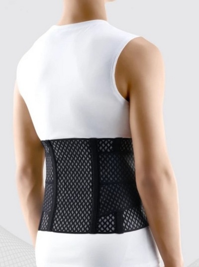 Корсет медицинский эластичный c ребрами жесткости и лентами-усилителями. 0012-01 AIR