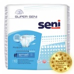 Super Seni small Подгузники для взрослых дышащие 10 шт - фото