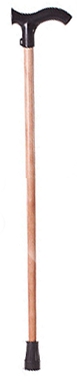 Трость из дерева с пластиковой ручкой Аверсус арт. 528 (Россия) - фото2