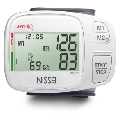 Автоматический тонометр Nissei WS-C2 на запястье