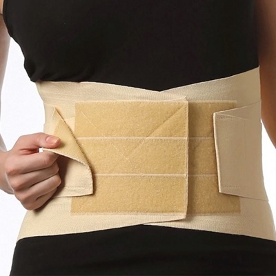 Пояс медицинский (бандаж) Elast 0012-01 с жесткими вставками (Латвия)